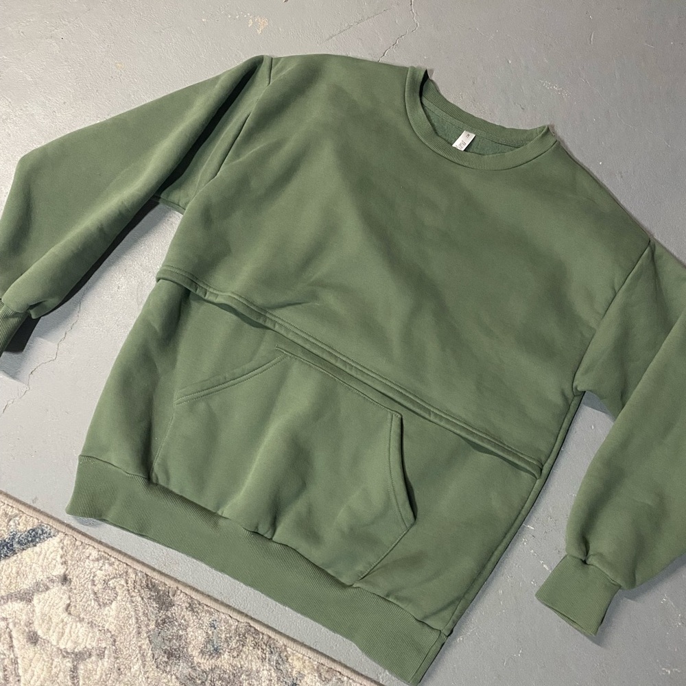 Latched Mama Nursing/babywearing Sweatshirt Crewneck